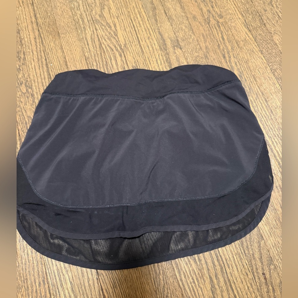 lululemon athletica Black Mini Skirt
